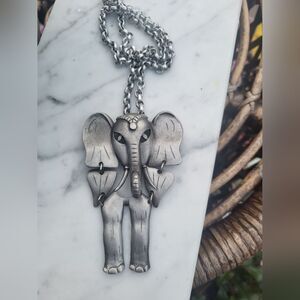 Good Luck Elephant Necklace